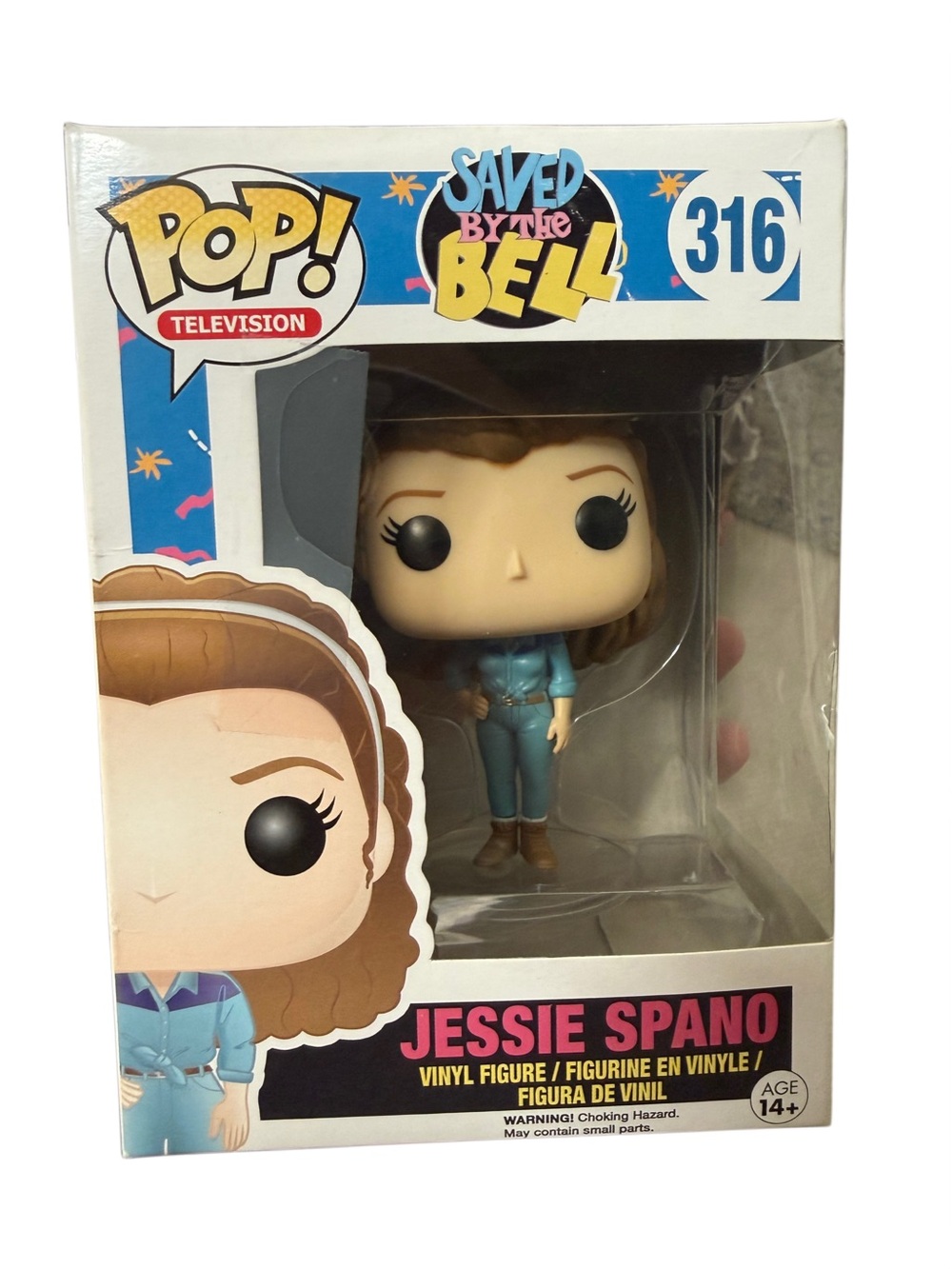 Funko Pop Saved By The Bell Jessie Spano #316 Vaulted 2015 TV Collectible